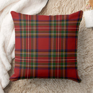 Almofada Xadrez Real Stewart Clan Tartan