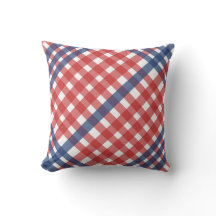 Xadrez Red White e Blue Gingham