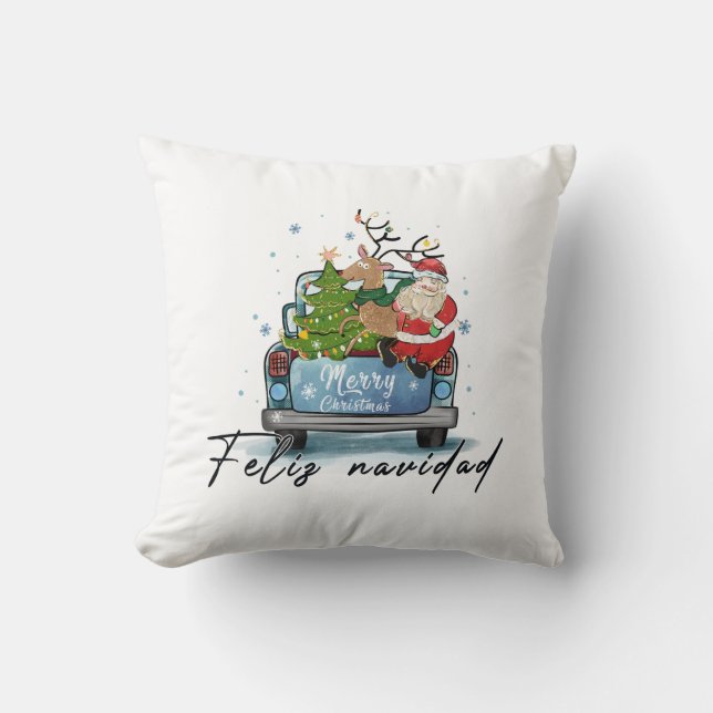 Almofada Xmas Gift Merry Christmas (Frente)