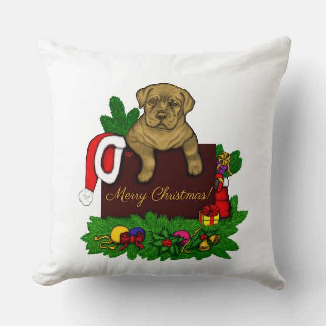 Almofada XMas puppy (Frente)