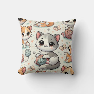 Almofada Yarn Kittens