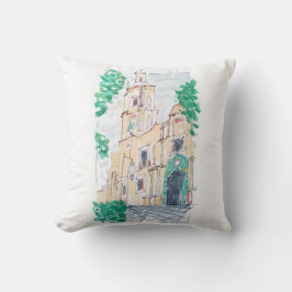 Almofada Yellow Church