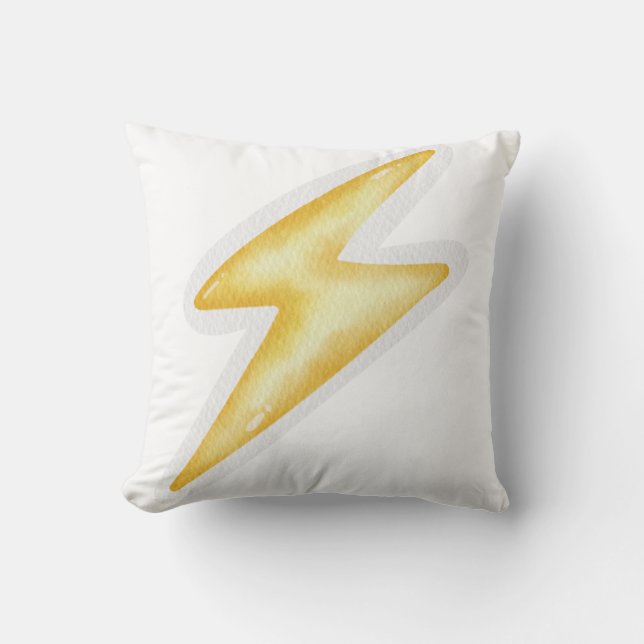 Almofada Yellow Lightning pillows  (Frente)