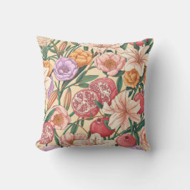 Almofada Yellow, Orange, Purple & Pink Boho Seamless Design