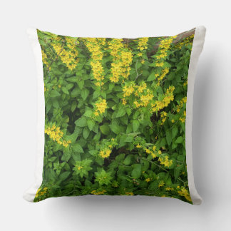 Almofada Yellow Wildflower Garden Decorative Pillow