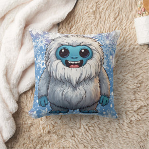 Almofada Yeti Em Pé, Cute Kawaii Snowflakes