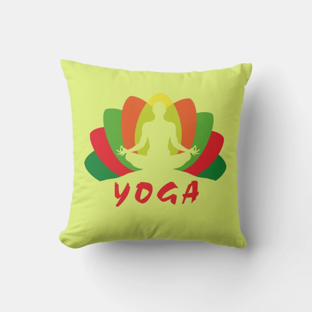 Almofada Yoga Flor de Loto (Frente)