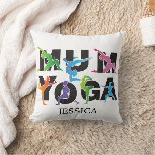 Almofada Yoga Mãe Meditação Hobby Bonita Mãe