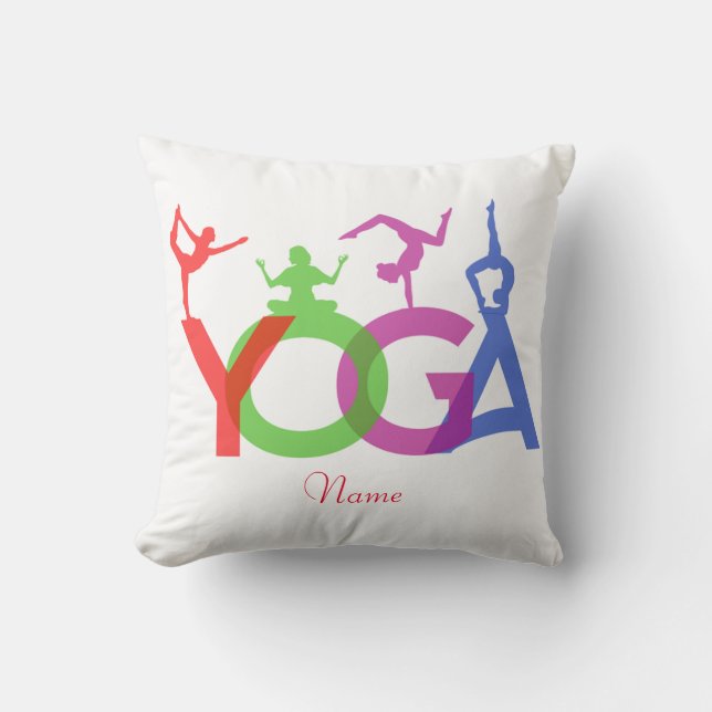 Almofada Yoga Possui Silhouettes Thunder_Cove (Frente)