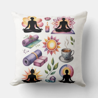 Almofada Yoga silhouette mindful living inspired