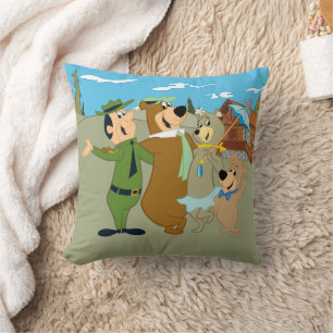 Almofada Yogi Bear e Amigos Warm Bem-vindos