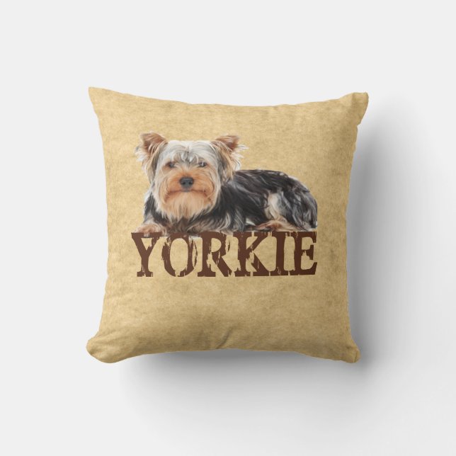 Almofada Yorkie (Frente)