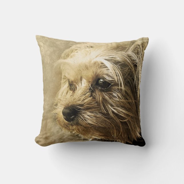 Almofada Yorkshire terrier (Frente)