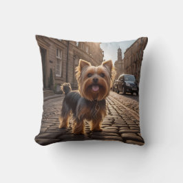 Almofada Yorkshire Terrier Elegant Travesseiro decorativo