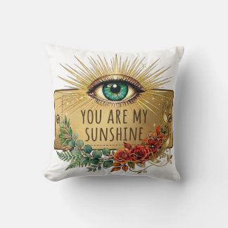 Almofada You Are My Sunshine Throw Pillow