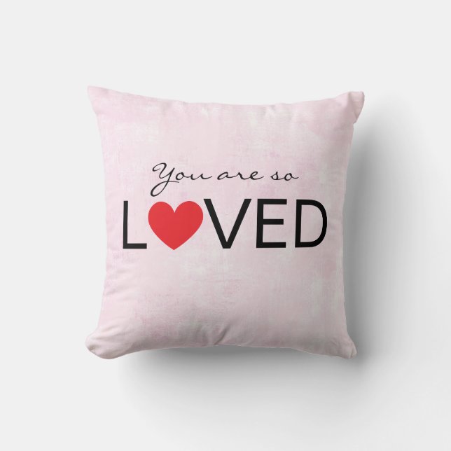 Almofada You Are So Loved Pillow  (Frente)