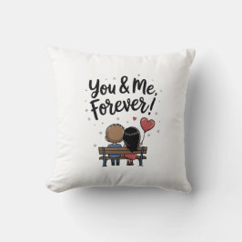 Almofada You & Me Forever Romantic Pillow