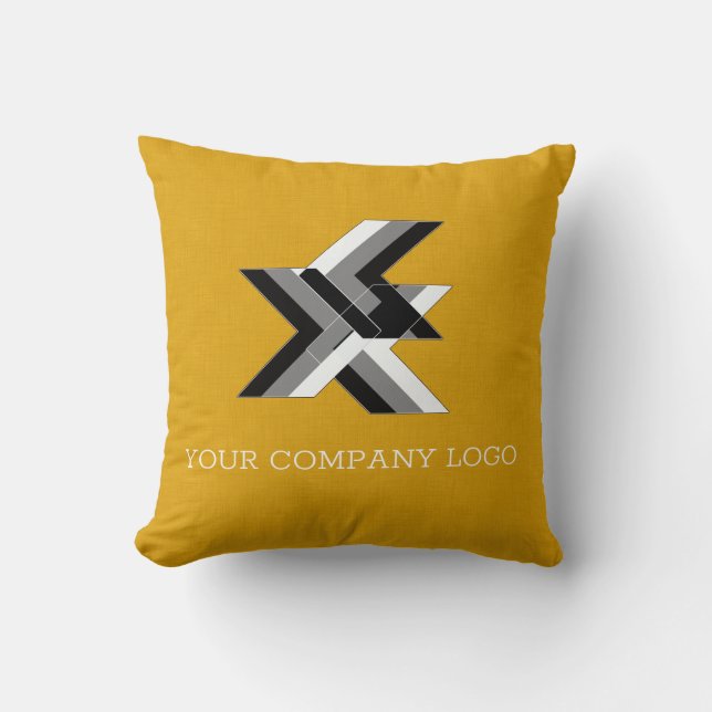 Almofada YOUR COMPANY LOGO,personalized Throw Pillow (Frente)