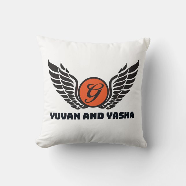 Almofada Yuvan e Yasha (Frente)