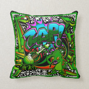 Almofada Zap o travesseiro decorativo estrangeiro verde