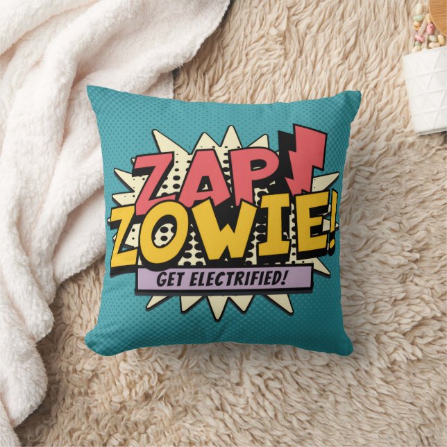 Almofada ZAP! ZOWIE! Fique Electrizado! (Cobertor)