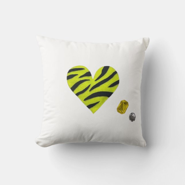 Almofada Zebra-heart (Frente)