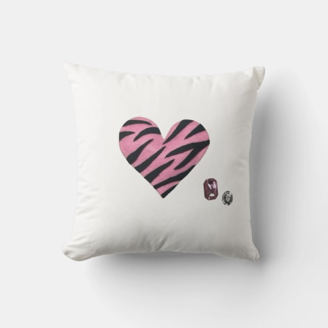 Almofada Zebra-heart (Frente)
