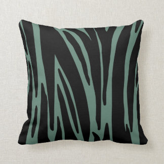 Almofada Zebra Moderna e Negra