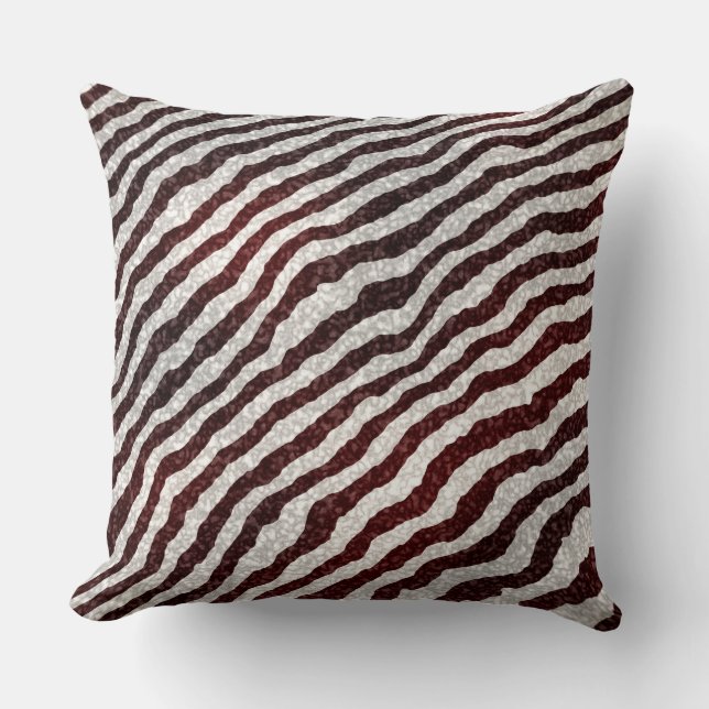 Almofada Zebra Negra (Frente)