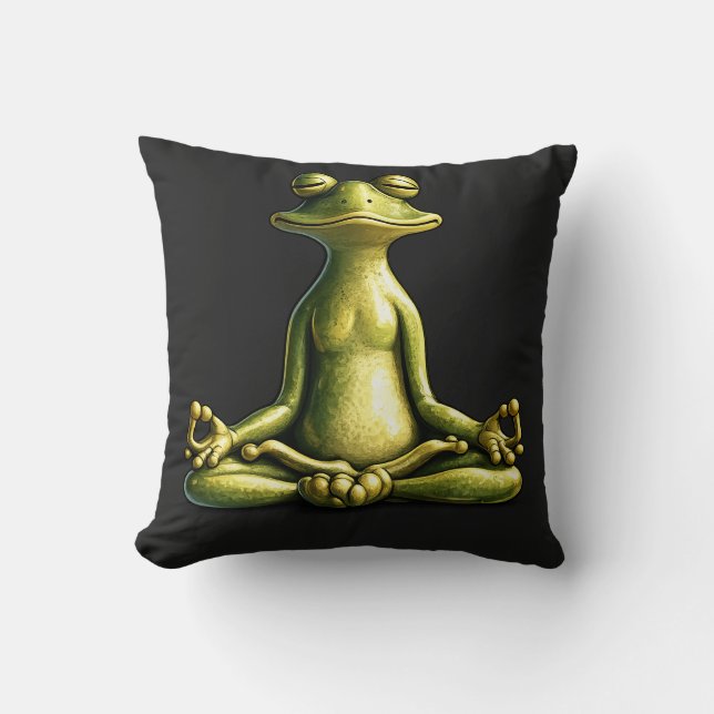 Almofada Zen Frog (Frente)