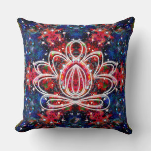 Almofada Zen Lotus, cintilação