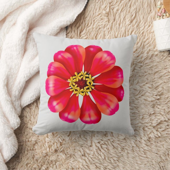 Almofada Zínia Rosa (Cobertor)