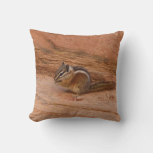 Almofada Zion Chipmunk em Rochas Vermelhas