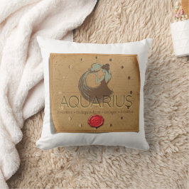 Almofada Zodiac - Aquarius - Throw Pillow