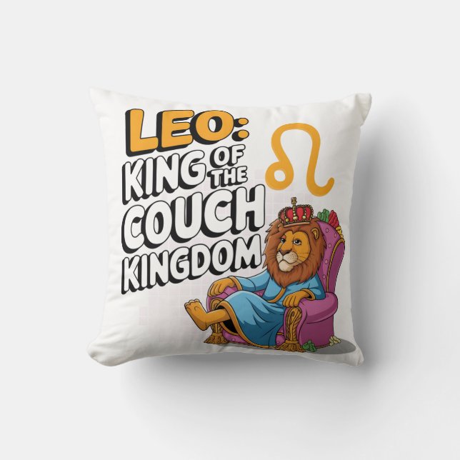 Almofada Zodiac Leo design (Frente)