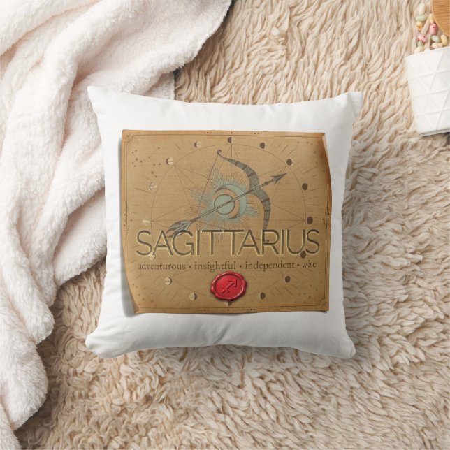 Almofada Zodiac - Sagittarius - Throw Pillow (Cobertor)