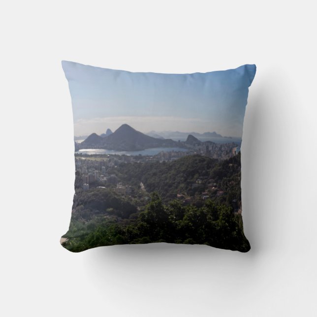 Almofada Zona sul de Rio de Janeiro (Frente)