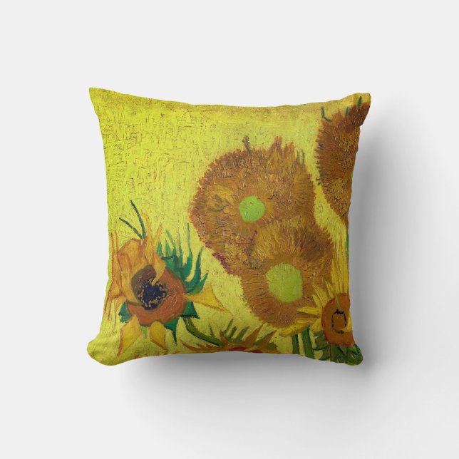 Almofada Zonnebloemen (Van Gogh) (Frente)