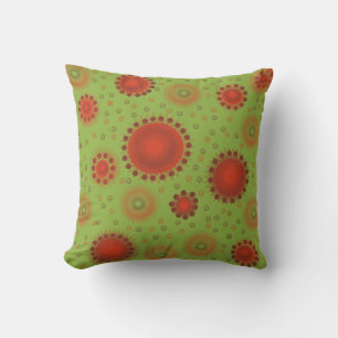 Almofadas Boho Tangerina e Verde American MoJo