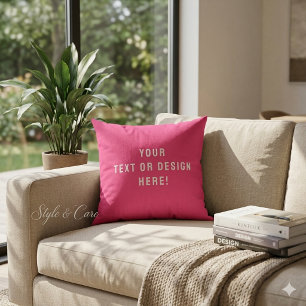 Almofadas Cor-de-Rosa Personalizadas – Únicas e El