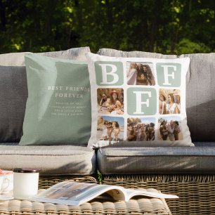 Almofadas de Colagem de Fotos de Amigas