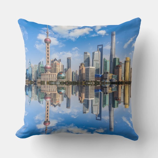Almofadas de lançamento de Shangai (Frente)
