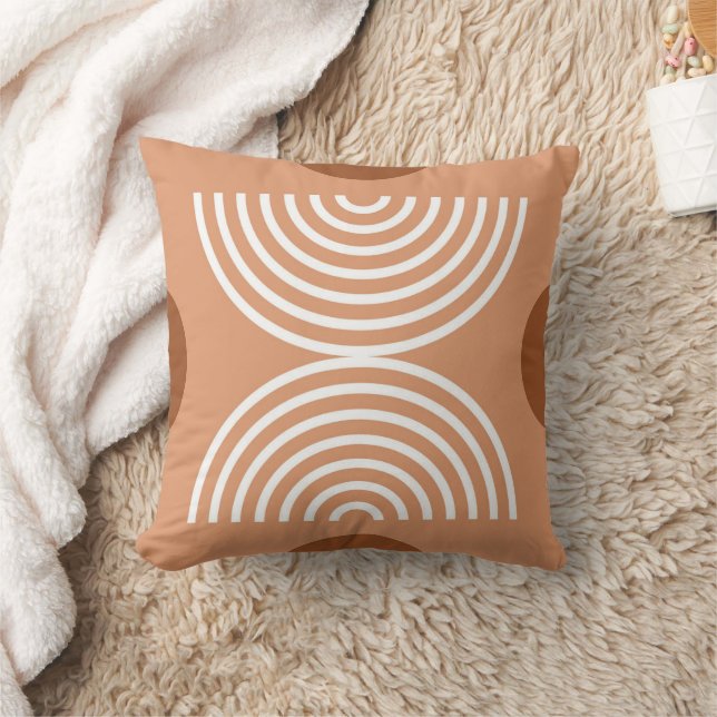 Almofadas de lançamento em tons terrosos Boho (Cobertor)