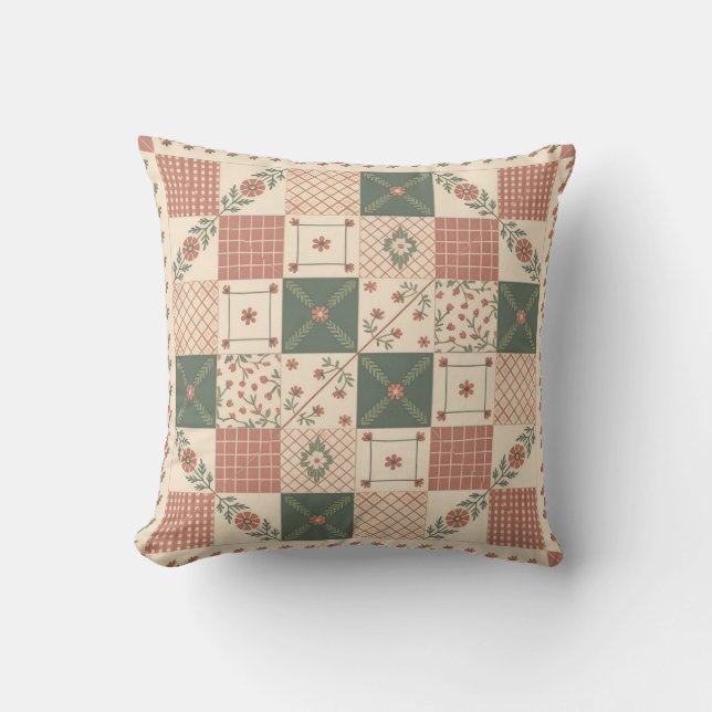 Almofadas Decorativas Verde Sage (Frente)