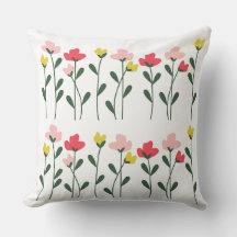Almofadas Fileiras de Jardim Caprichosas