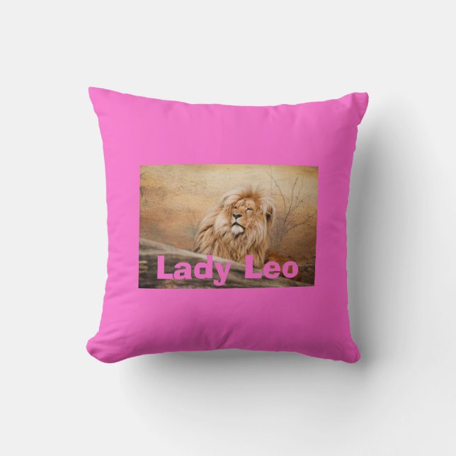 Almofadas Lady Leo Leão (Frente)