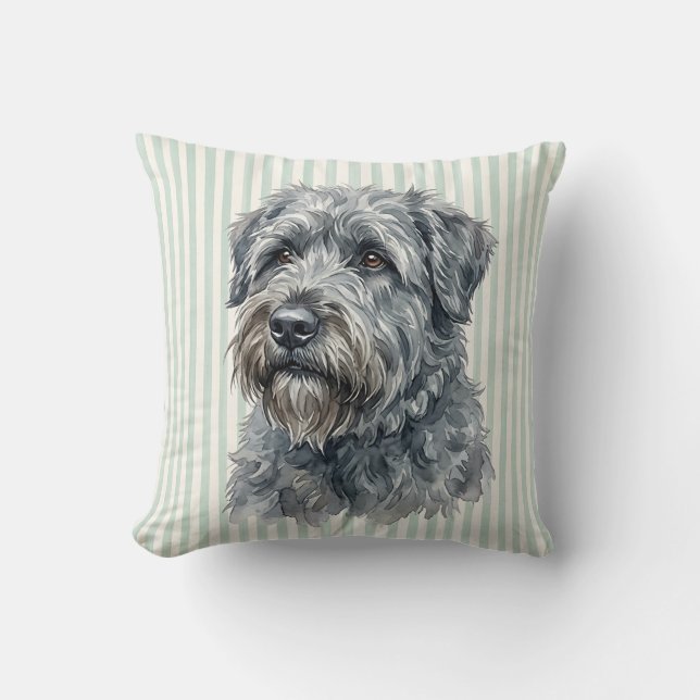 Almofadas Watercolor Bouvier (Frente)