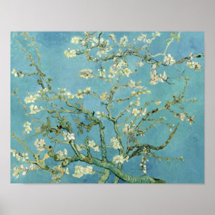 Almond Blossom por Van Gogh Poster Impressão de ar