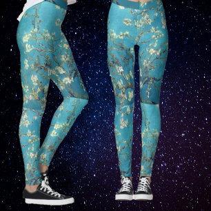 Almond Blossom Van Gogh Leggings de Belas Artes