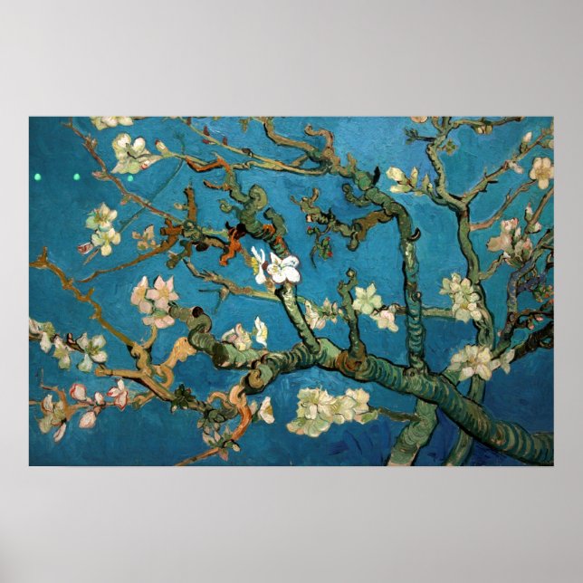 Almond Blossom Vincent Van Gogh Poster XXL (Frente)
